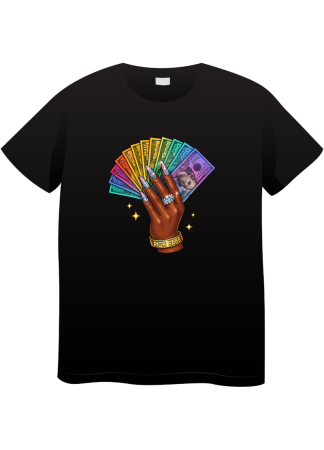 Tricouri Copii - Tricou Copii Made By Money Hustle Society, 7-8 ani, negru