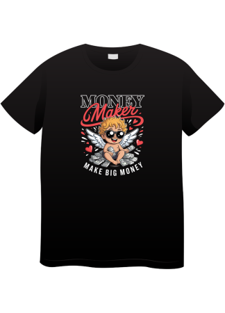Tricouri Copii - Tricou Copii Made By Money Hustle Society, 7-8 ani, negru