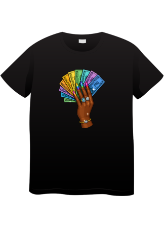 Tricouri Copii - Tricou Copii Made By Money Hustle Society, 7-8 ani, negru