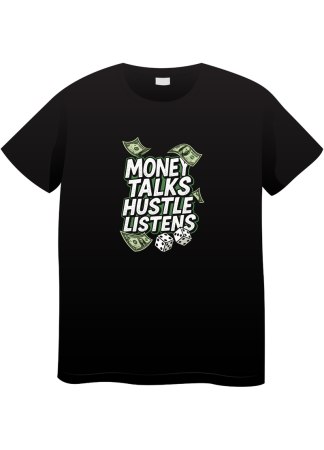 Tricouri Copii - Tricou Copii Made By Money Hustle Society, 7-8 ani, negru