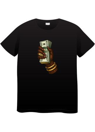 Tricouri Copii - Tricou Copii Made By Money Hustle Society, 7-8 ani, negru