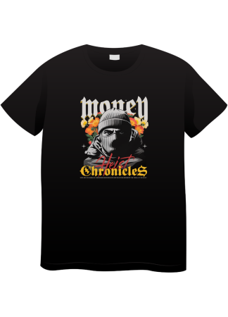 Tricouri Copii - Tricou Copii Made By Money Hustle Society, 7-8 ani, negru