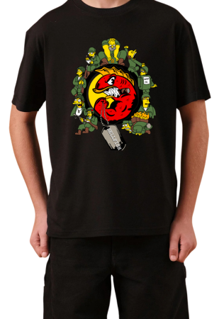 Tricouri Copii - Tricou Copii Made by Vintage Cartoons, negru, bumbac, 11-12 ani
