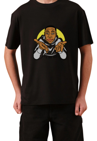 Tricouri Copii - Tricou Copii Made by Vintage Cartoons, negru, bumbac, 11-12 ani