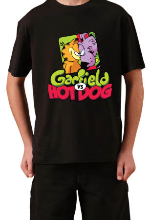 Tricouri Copii - Tricou Copii Made by Vintage Cartoons, negru, bumbac, 11-12 ani