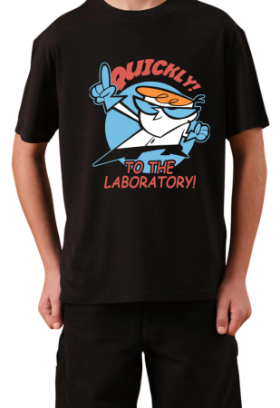Tricouri Copii - Tricou Copii Made by Vintage Cartoons, negru, bumbac, 11-12 ani