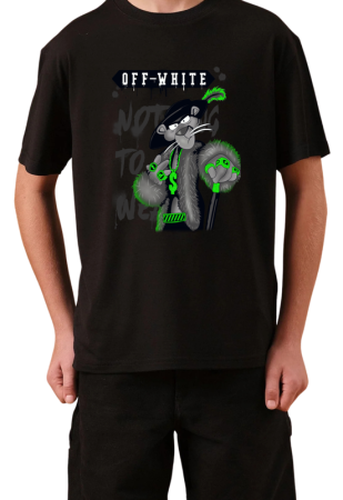 Tricouri Copii - Tricou Copii Made by Vintage Cartoons, negru, bumbac, 9-10 ani