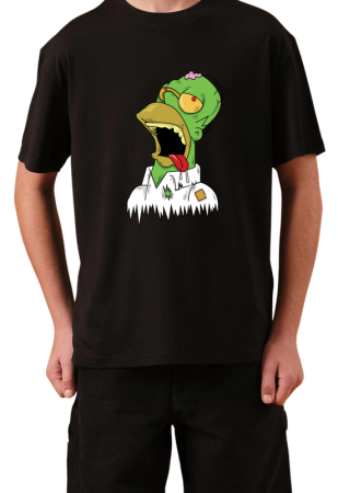 Tricouri Copii - Tricou Copii Made by Vintage Cartoons, negru, bumbac, 9-10 ani