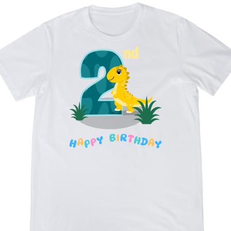 Tricouri Copii - Tricou Copii, mesaj amuzant, aniversare 2 ani, desen multicolor, La multi ani