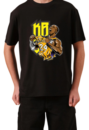Tricouri Copii - Tricou Copii NBA Baschet, negru, bumbac, 11-12 ani