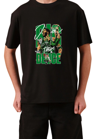 Tricouri Copii - Tricou Copii NBA Baschet, negru, bumbac, 11-12 ani