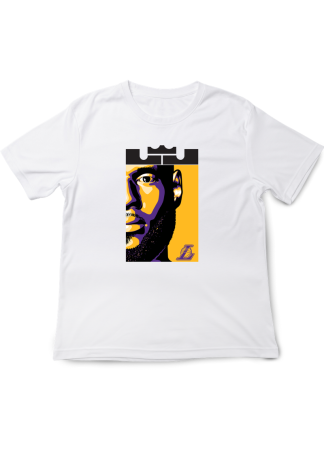 Tricouri Copii - Tricou Copii NBA Legens, Baschet Icon Collection, alb, bumbac, 7-8 ani