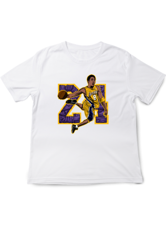Tricouri Copii - Tricou Copii NBA Legens, Baschet Icon Collection, alb, bumbac, 7-8 ani