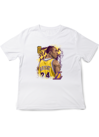 Tricouri Copii - Tricou Copii NBA Legens, Baschet Icon Collection, alb, bumbac, 7-8 ani