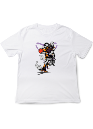 Tricouri Copii - Tricou Copii NBA Legens, Baschet Icon Collection, alb, bumbac, 7-8 ani