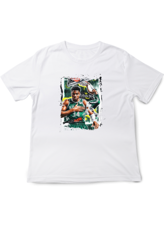 Tricouri Copii - Tricou Copii NBA Legens, Baschet Icon Collection, alb, bumbac, 7-8 ani