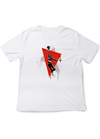 Tricouri Copii - Tricou Copii NBA Legens, Baschet Icon Collection, alb, bumbac, 9-10 ani