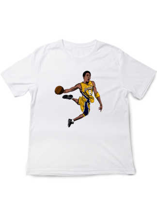 Tricouri Copii - Tricou Copii NBA Legens, Baschet Icon Collection, alb, bumbac, 7-8 ani