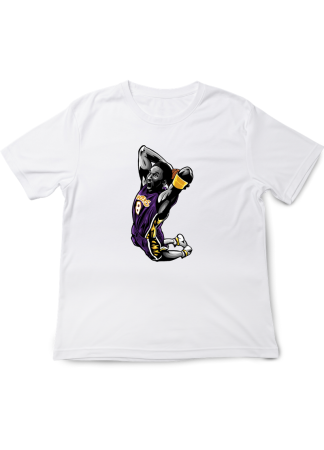 Tricouri Copii - Tricou Copii NBA Legens, Baschet Icon Collection, alb, bumbac, 7-8 ani
