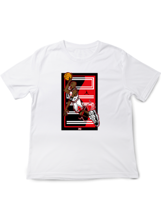 Tricouri Copii - Tricou Copii NBA Legens, Baschet Icon Collection, alb, bumbac, 9-10 ani