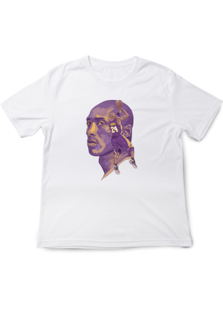 Tricouri Copii - Tricou Copii NBA Legens, Baschet Icon Collection, alb, bumbac, 7-8 ani