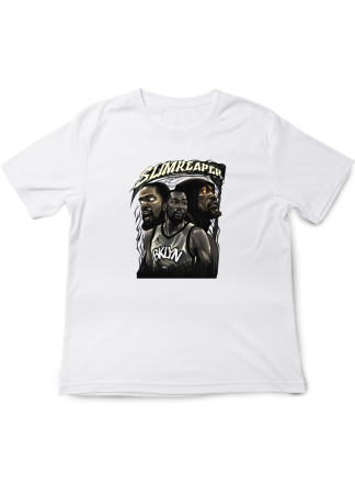 Tricouri Copii - Tricou Copii NBA Legens, Baschet Icon Collection, alb, bumbac, 7-8 ani