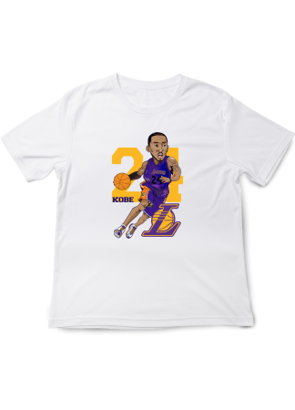 Tricouri Copii - Tricou Copii NBA Legens, Baschet Icon Collection, alb, bumbac, 7-8 ani