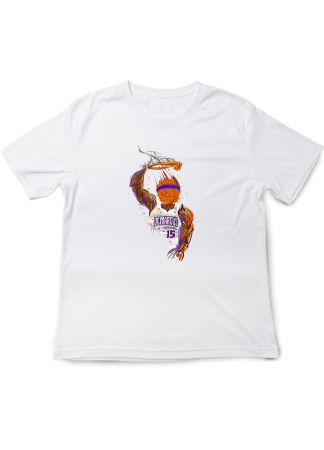 Tricouri Copii - Tricou Copii NBA Legens, Baschet Icon Collection, alb, bumbac, 7-8 ani