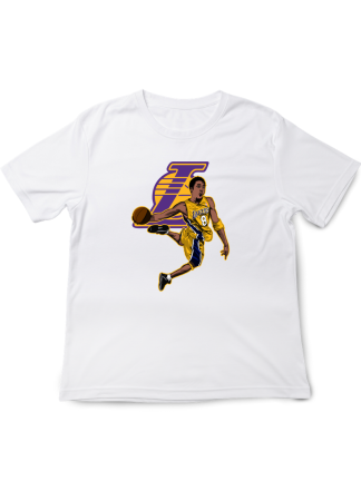 Tricouri Copii - Tricou Copii NBA Legens, Baschet Icon Collection, alb, bumbac, 7-8 ani