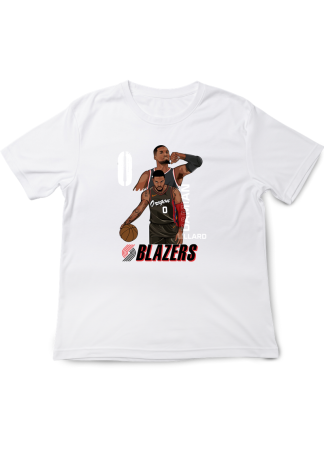 Tricouri Copii - Tricou Copii NBA Legens, Baschet Icon Collection, alb, bumbac, 7-8 ani