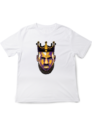 Tricouri Copii - Tricou Copii NBA Legens, Baschet Icon Collection, alb, bumbac, 7-8 ani