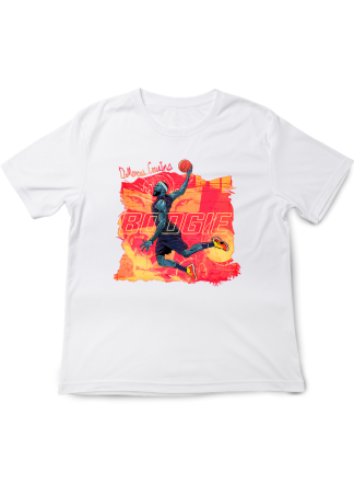 Tricouri Copii - Tricou Copii NBA Legens, Baschet Icon Collection, alb, bumbac, 7-8 ani