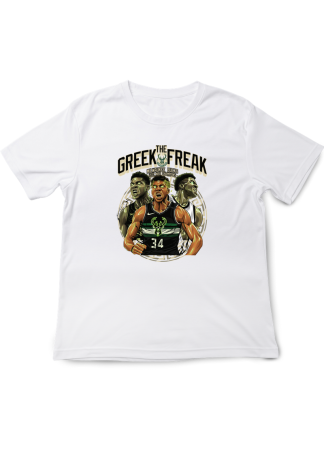Tricouri Copii - Tricou Copii NBA Legens, Baschet Icon Collection, alb, bumbac, 7-8 ani