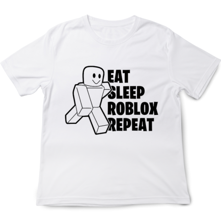Tricouri Copii - Tricou copii Roblox, alb, bumbac, 5-6 ani