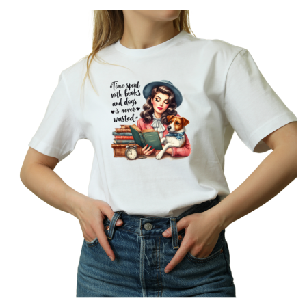 Tricouri Personalizate - Tricou Dama alb, inspiratie Retro American, gluma sarcastica