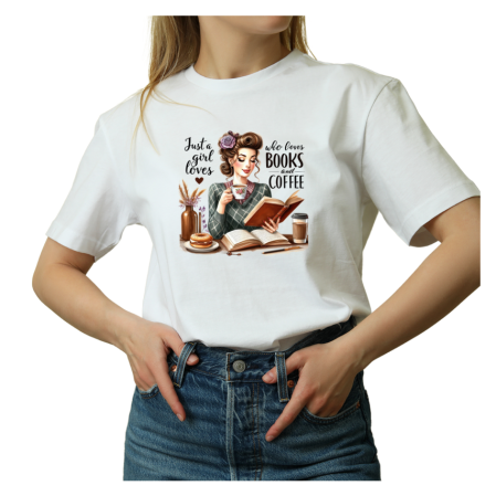 Tricouri Personalizate - Tricou Dama alb, Retro American cu mesaj haios