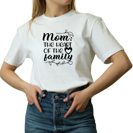 Tricouri Personalizate - Tricou Femei, cea mai frumoasa mama din lume, negru
