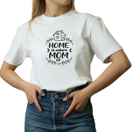 Tricouri Personalizate - Tricou Femei, mama - prima iubire adevarata, negru