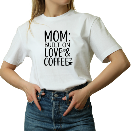 Tricouri Personalizate - Tricou Femei, supermama - eroina familiei, negru