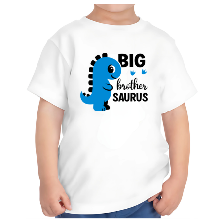 Tricouri Copii - Tricou personalizat alb big brother fratele mai mare 1-2 ani