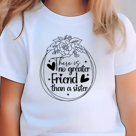 Tricouri Copii - Tricou personalizat alb big sister cea mai buna sora 1-2 ani