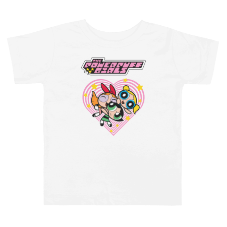 Tricouri Copii - Tricou personalizat copii, 3-4 ani, alb, tematica Cartoons PowerPuff Girls