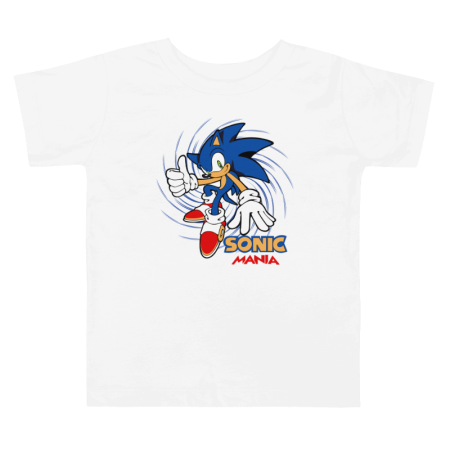 Tricouri Copii - Tricou personalizat copii, 3-4 ani, alb, tematica Sonic
