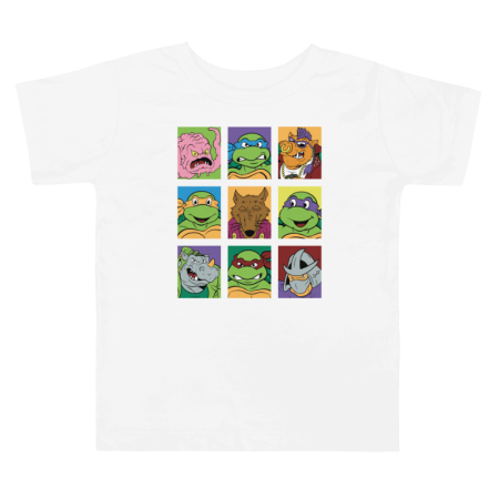 Tricouri Copii - Tricou personalizat copii, 3-4 ani, alb, tematica Testoasele Ninja