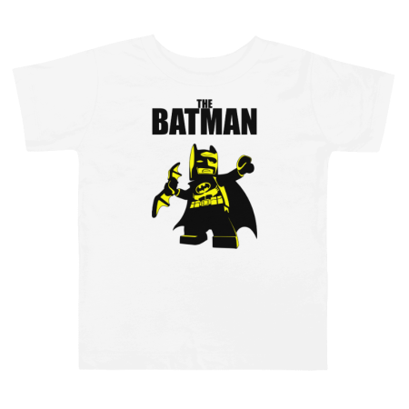 Tricouri Copii - Tricou personalizat copii, 3-4 ani, alb, tematica The Batman