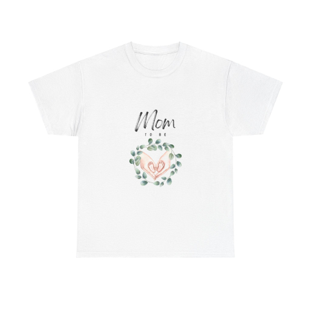 Tricou personalizat Gravide, Mom to Be, 2025, alb [1]