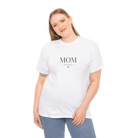 Tricouri Personalizate - Tricou personalizat Gravide, Mom to Be, 2025, alb