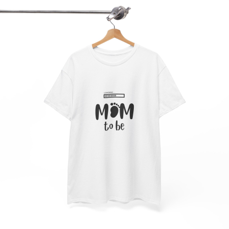 Tricou personalizat Gravide, Mom to Be, alb [1]