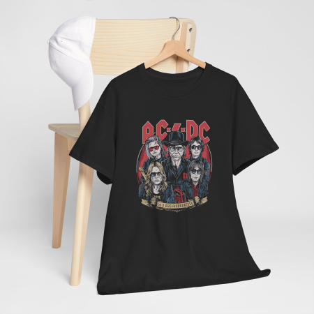 Tricou personalizat Music, negru, AC/DC, pasionatii de muzica [1]