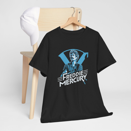 Tricou personalizat Music, negru, Freddie Mercury pasionatii de muzica [1]